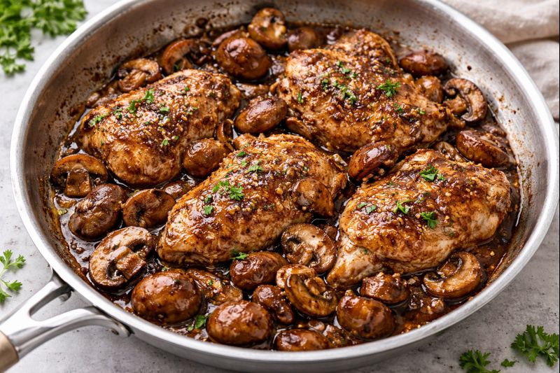 Balsamic Mushroom Chicken