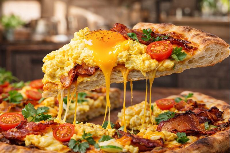 Classic Egg Pizza