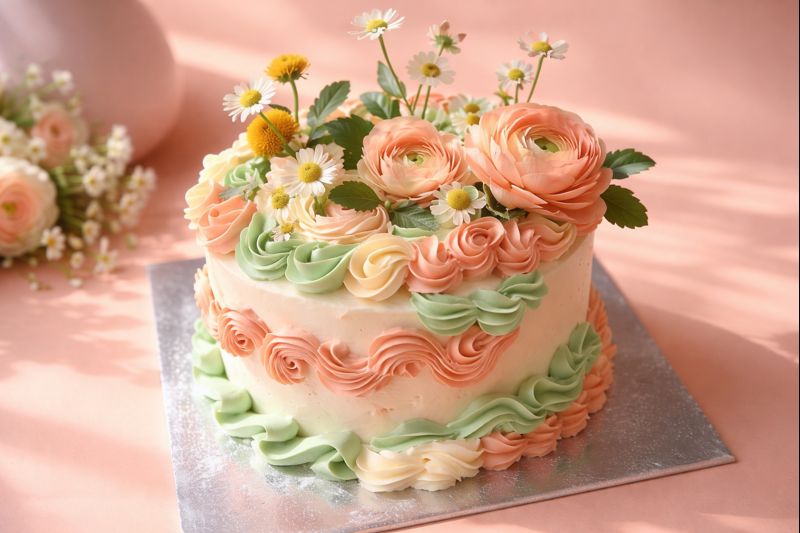 Wild Garden Cake