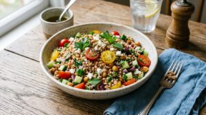 farro salad