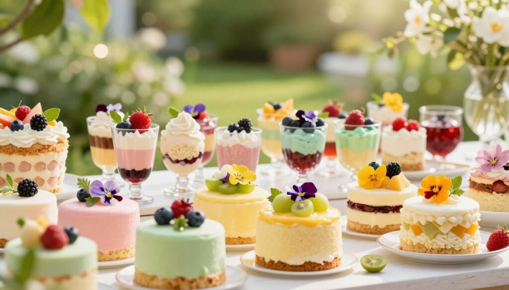 cold cake recipes desserts